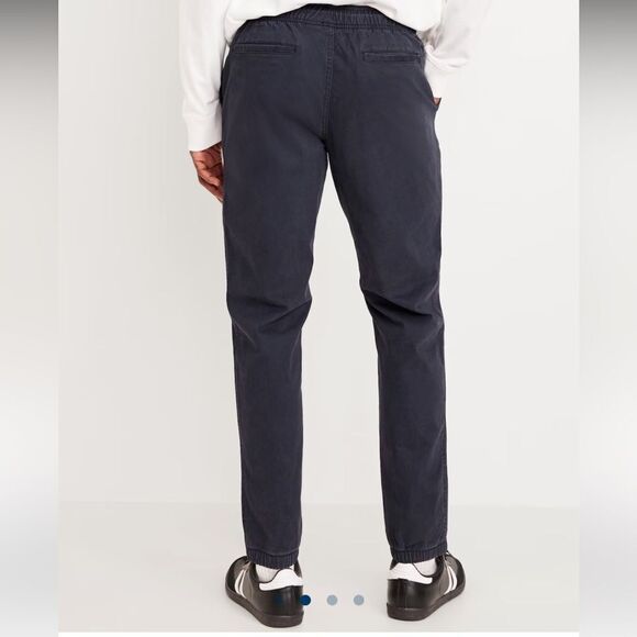Old Navy Men’s Built-In Flex Modern Jogger Pants, Moire Navy size S - Picture 2 of 9
